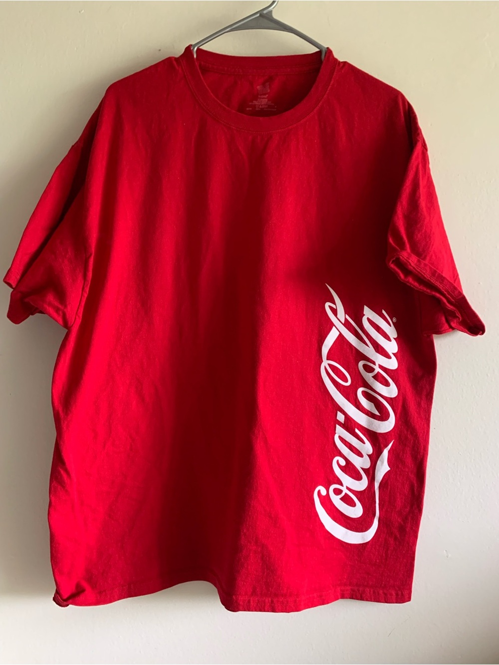 Coca Cola Red Graphic Logo Tee